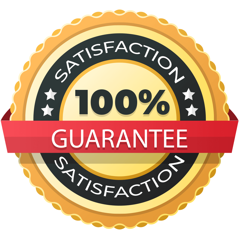 100% Satisfaction Guarantee